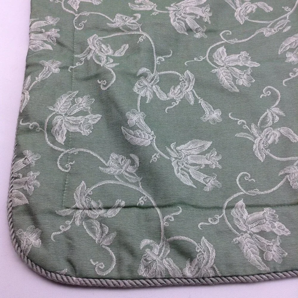 Divatex Home Fashions Standard Pillow Shams Green 29